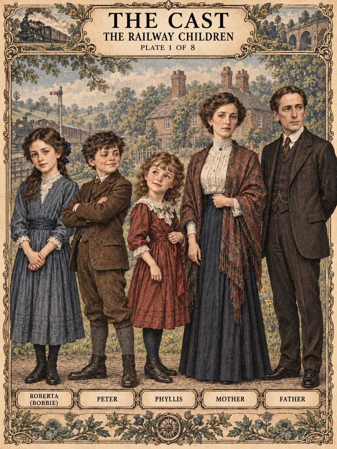 The Family at Three Chimneys