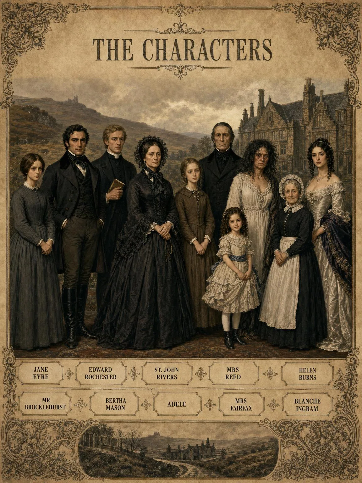 The Characters of Jane Eyre