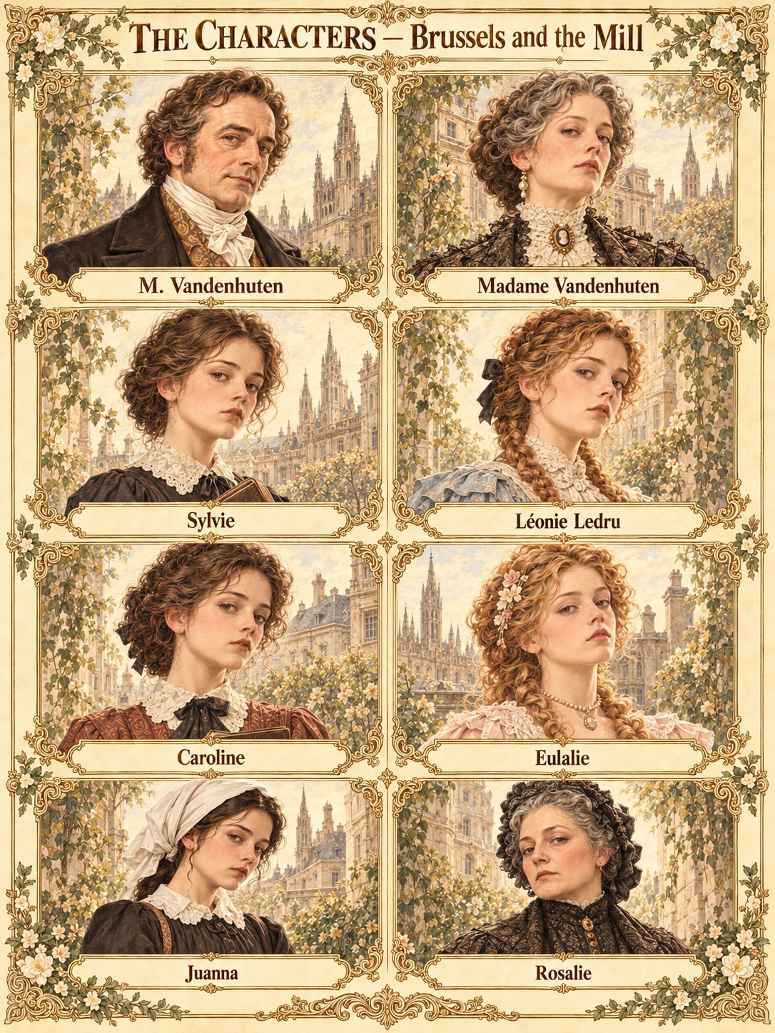 The Characters — Brussels and the Mill