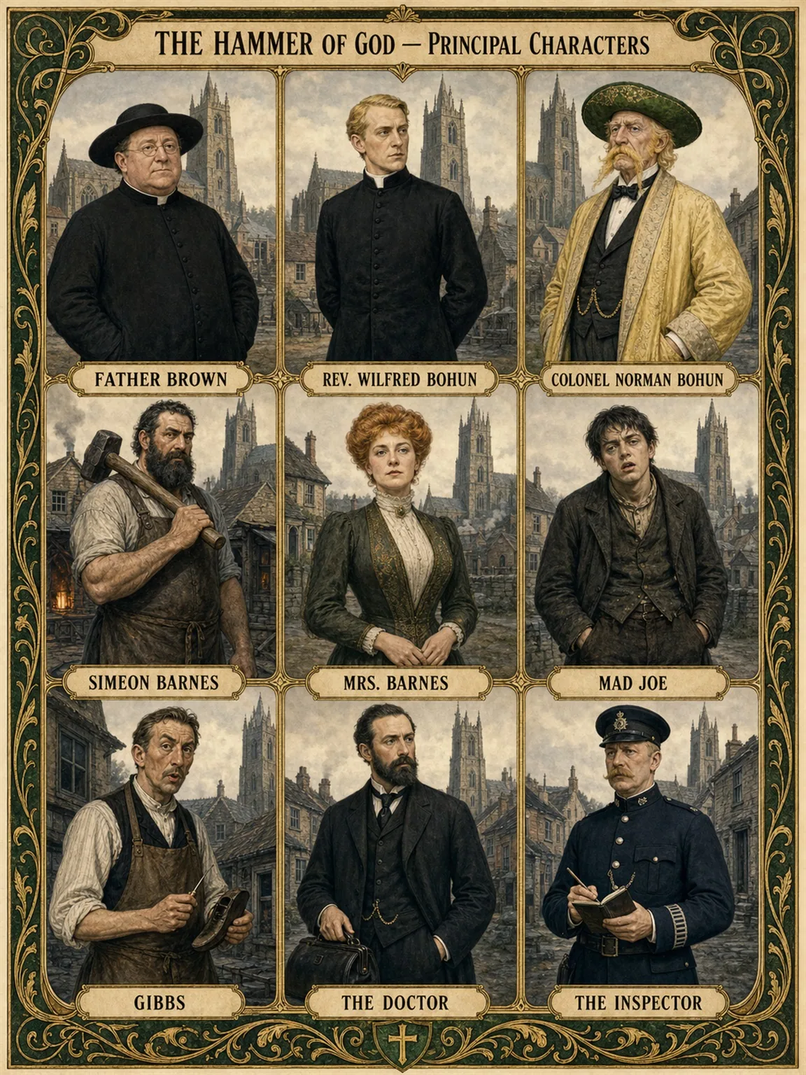 The Hammer of God - Principal Characters