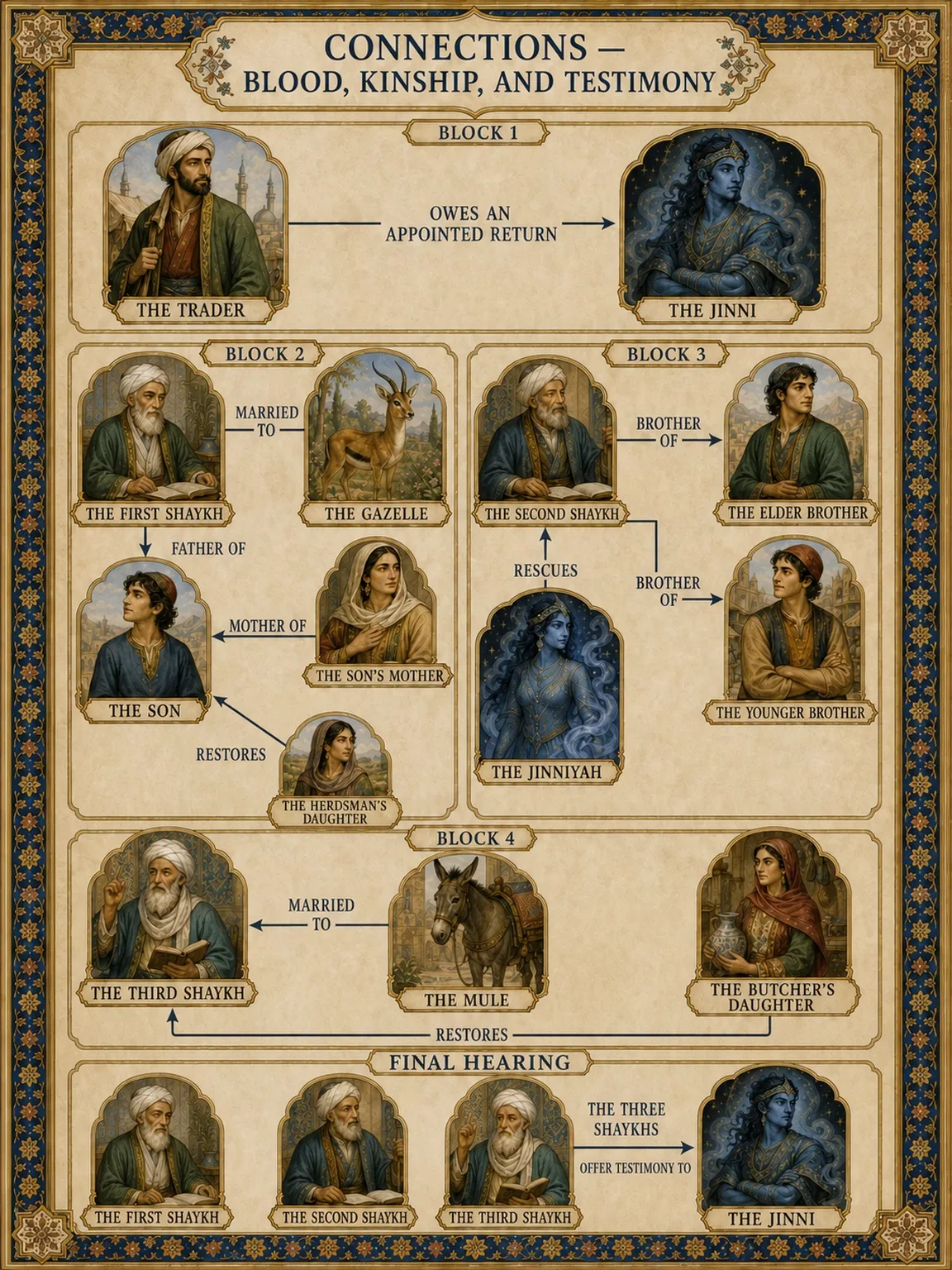 Connections — Blood, Kinship, and Testimony