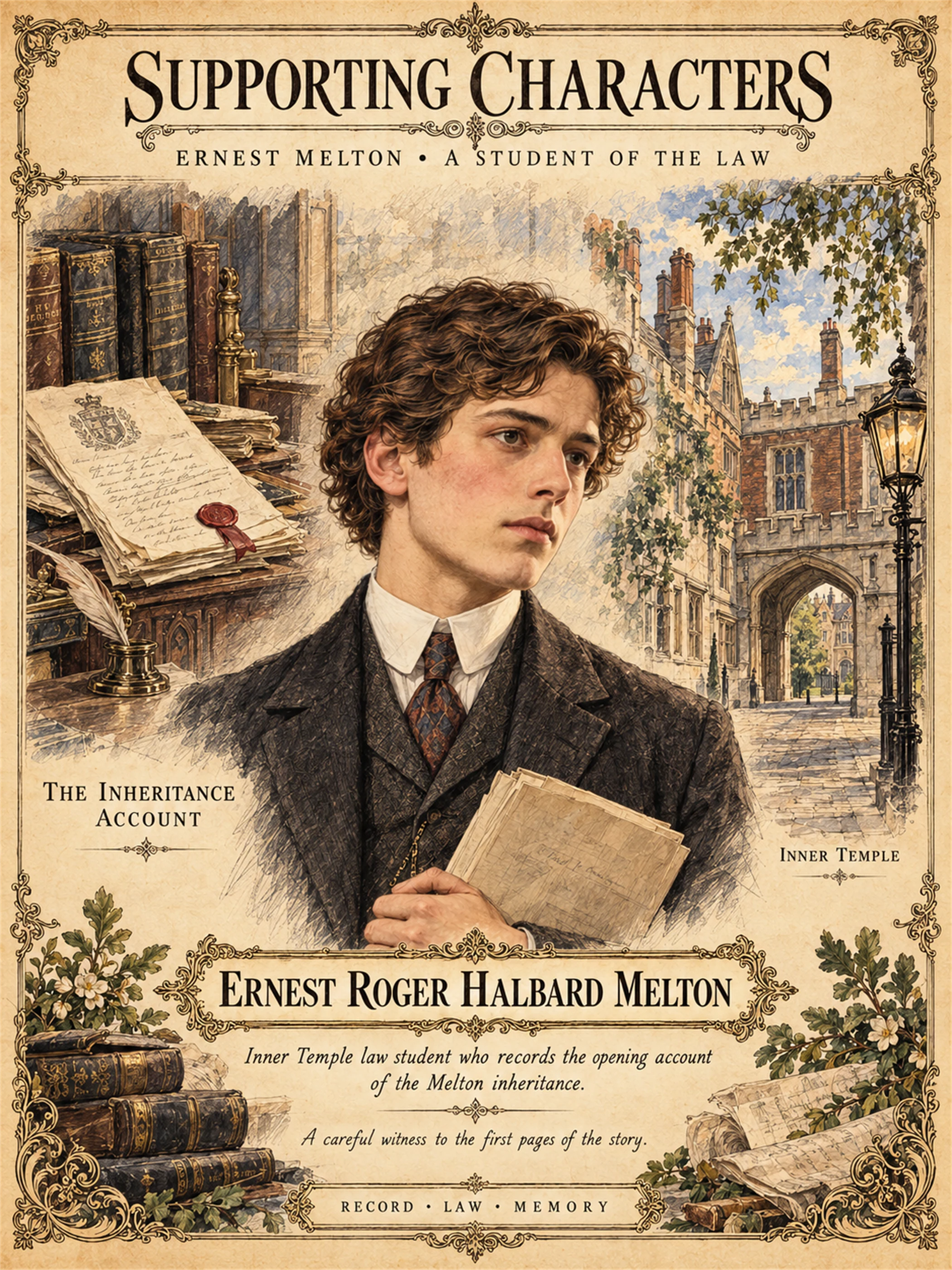Ernest Roger Halbard Melton — Profile