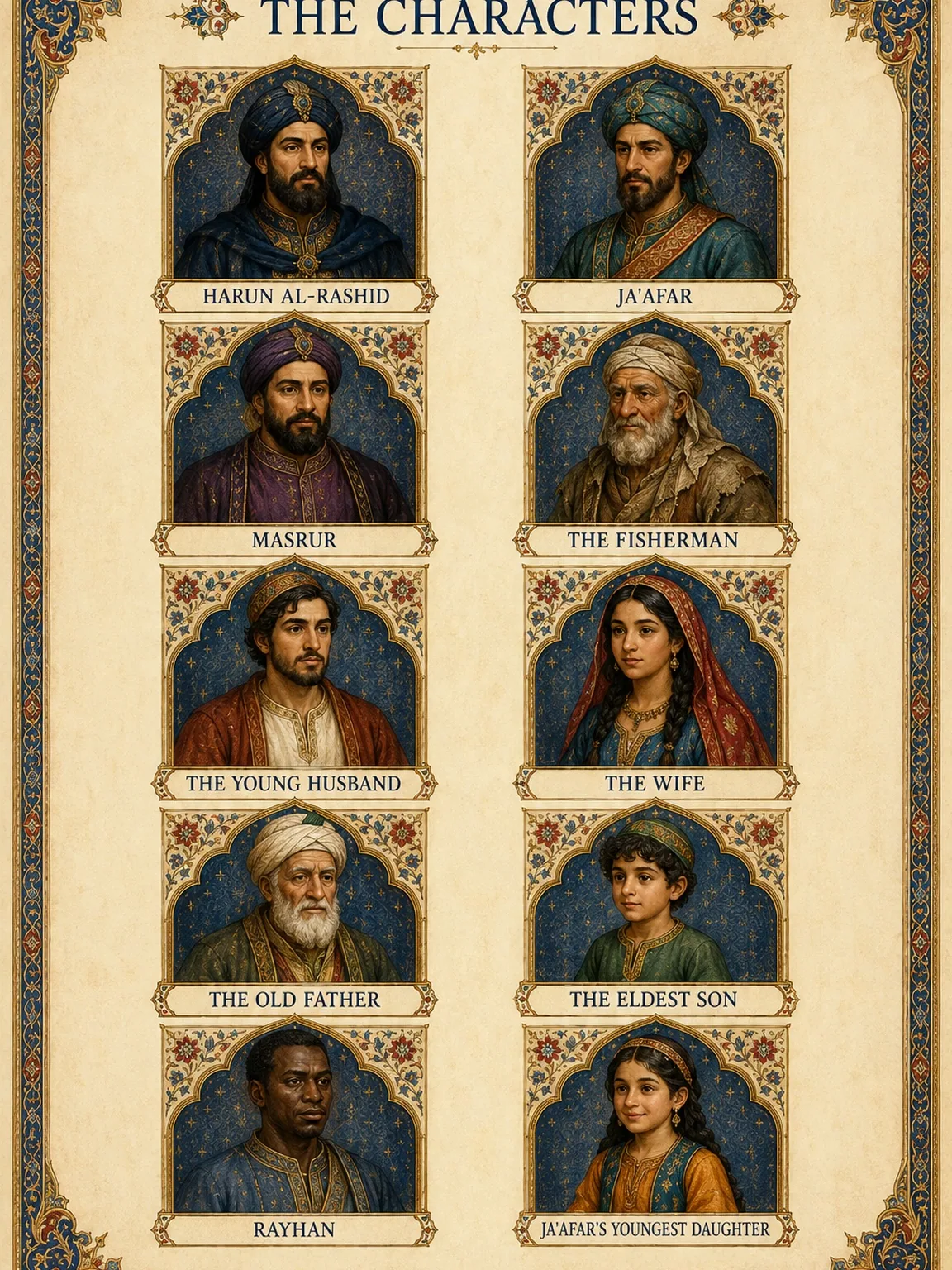 The Characters — A Night of Questions