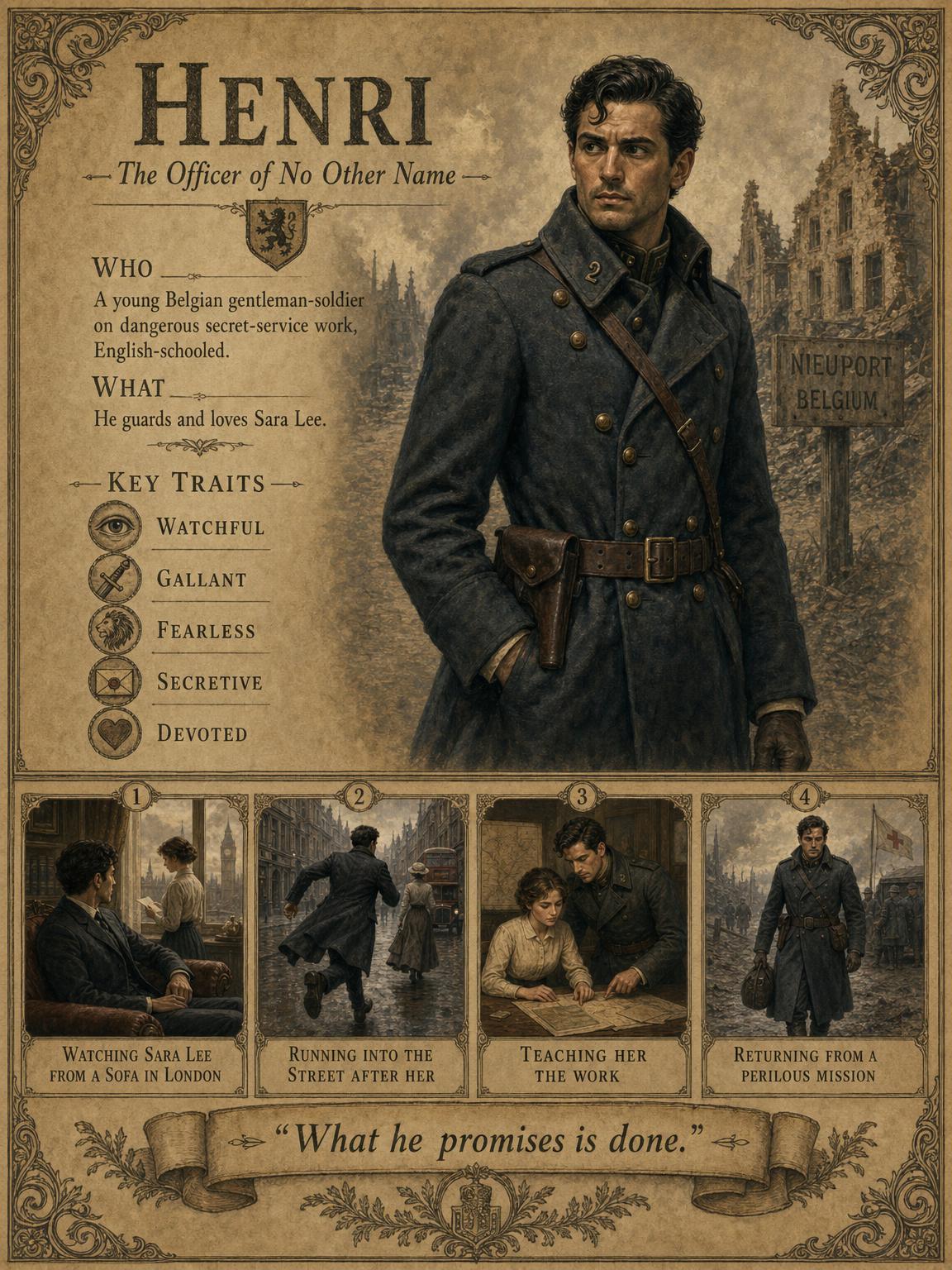 Henri — The Officer of No Other Name.