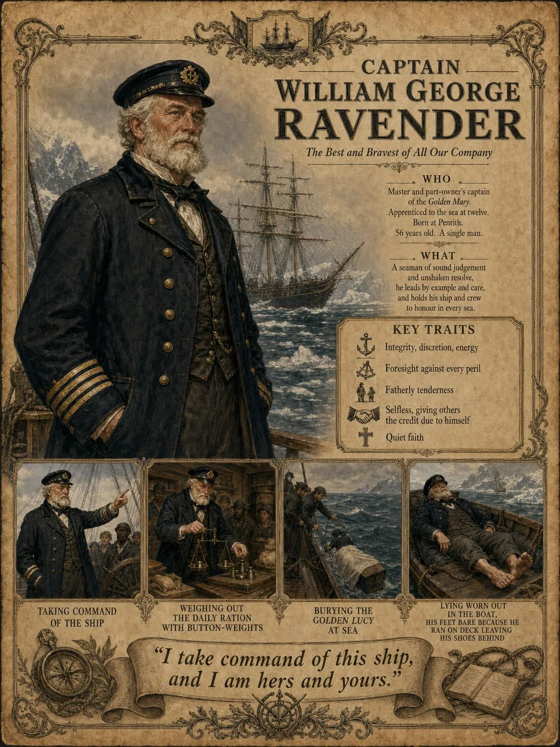 Captain William George Ravender — The Best and Bravest of All Our Company