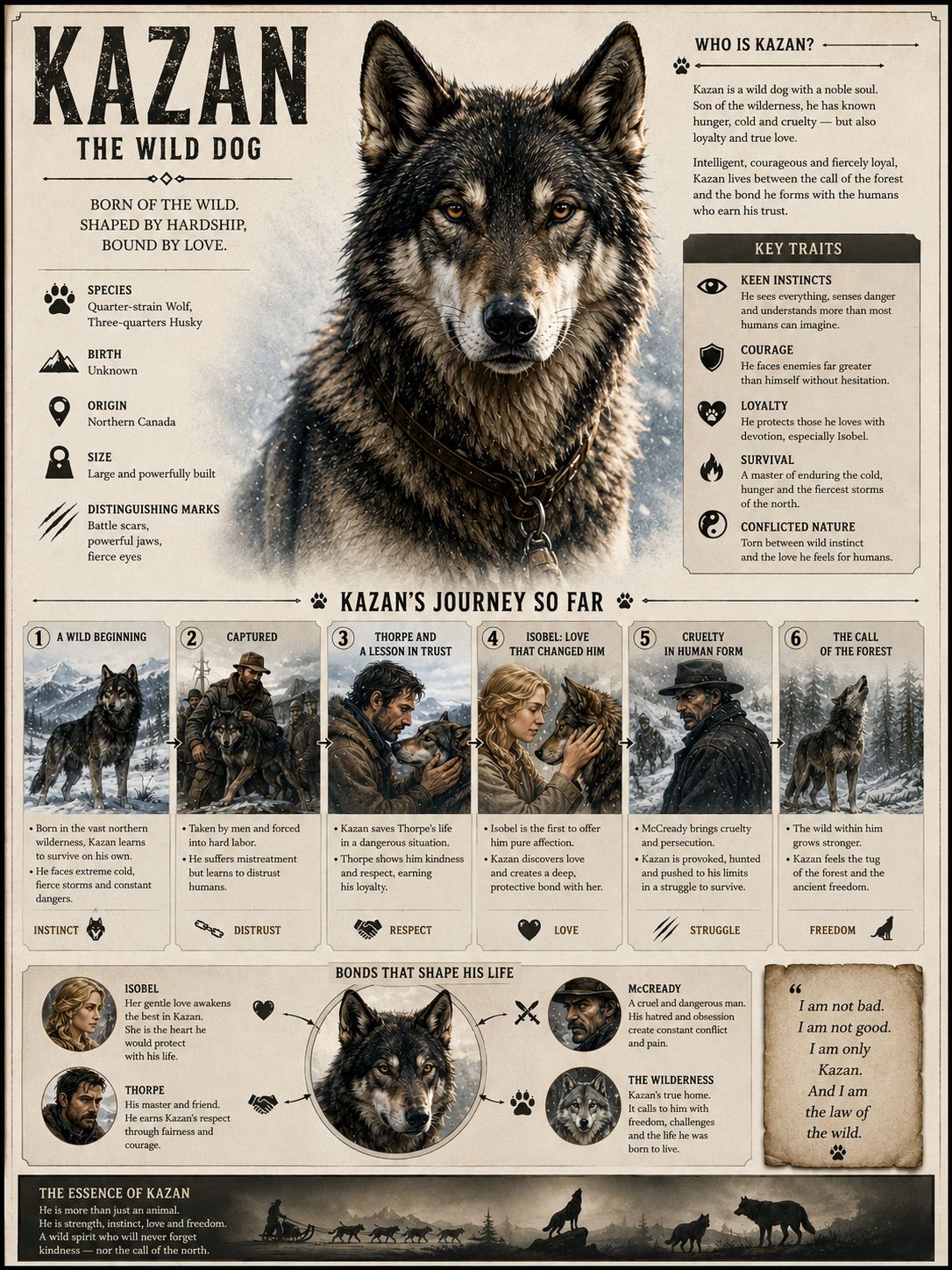 Kazan, the Wild Dog