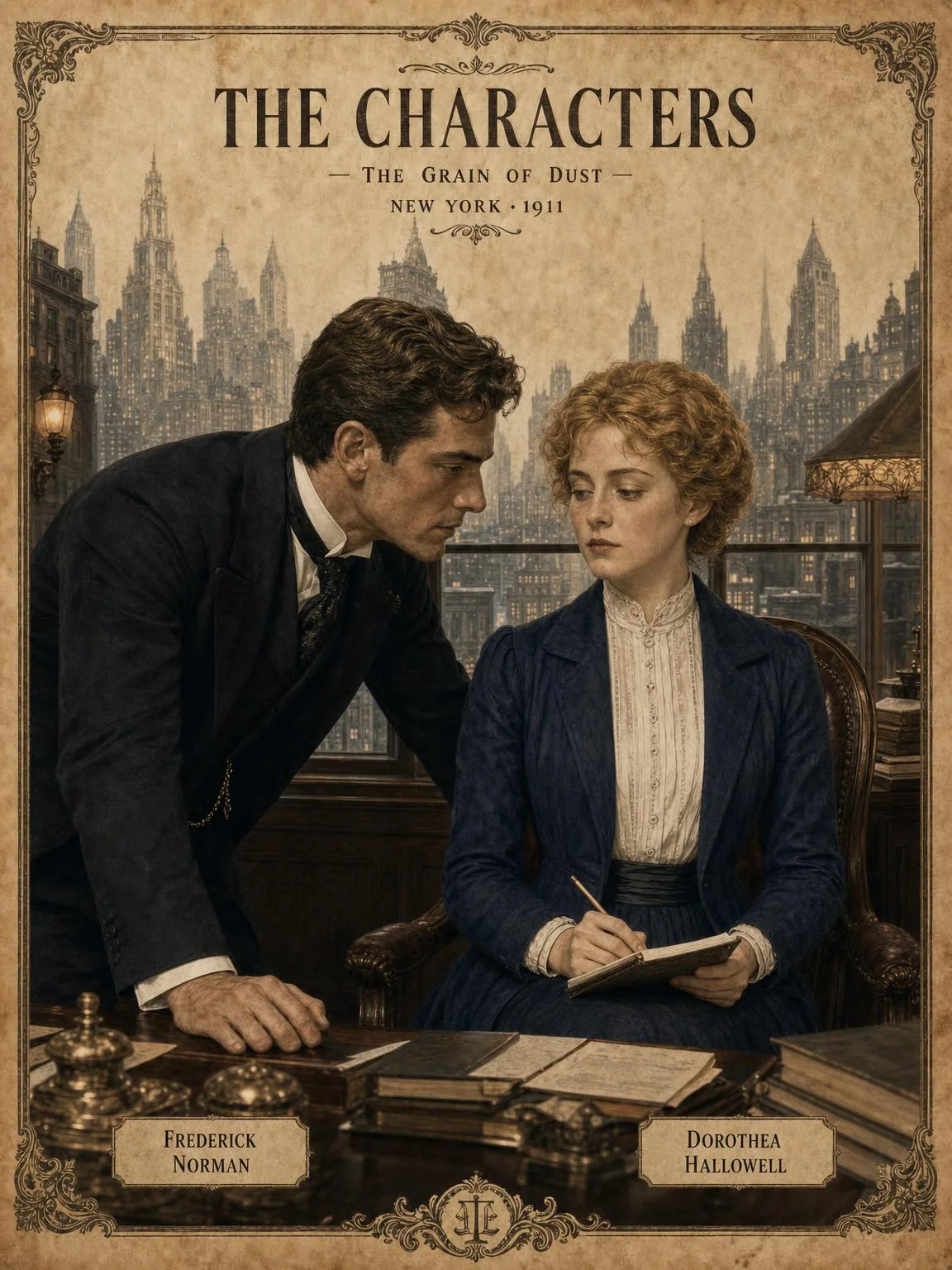 The lawyer and the typist — Frederick Norman and Dorothea Hallowell