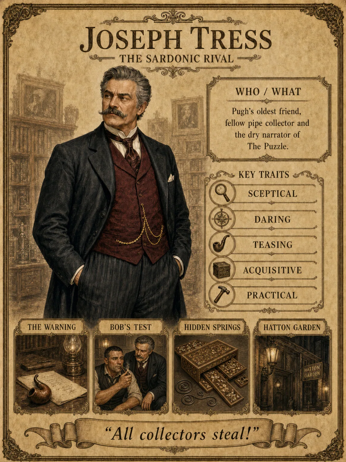 Joseph Tress — The Sardonic Rival
