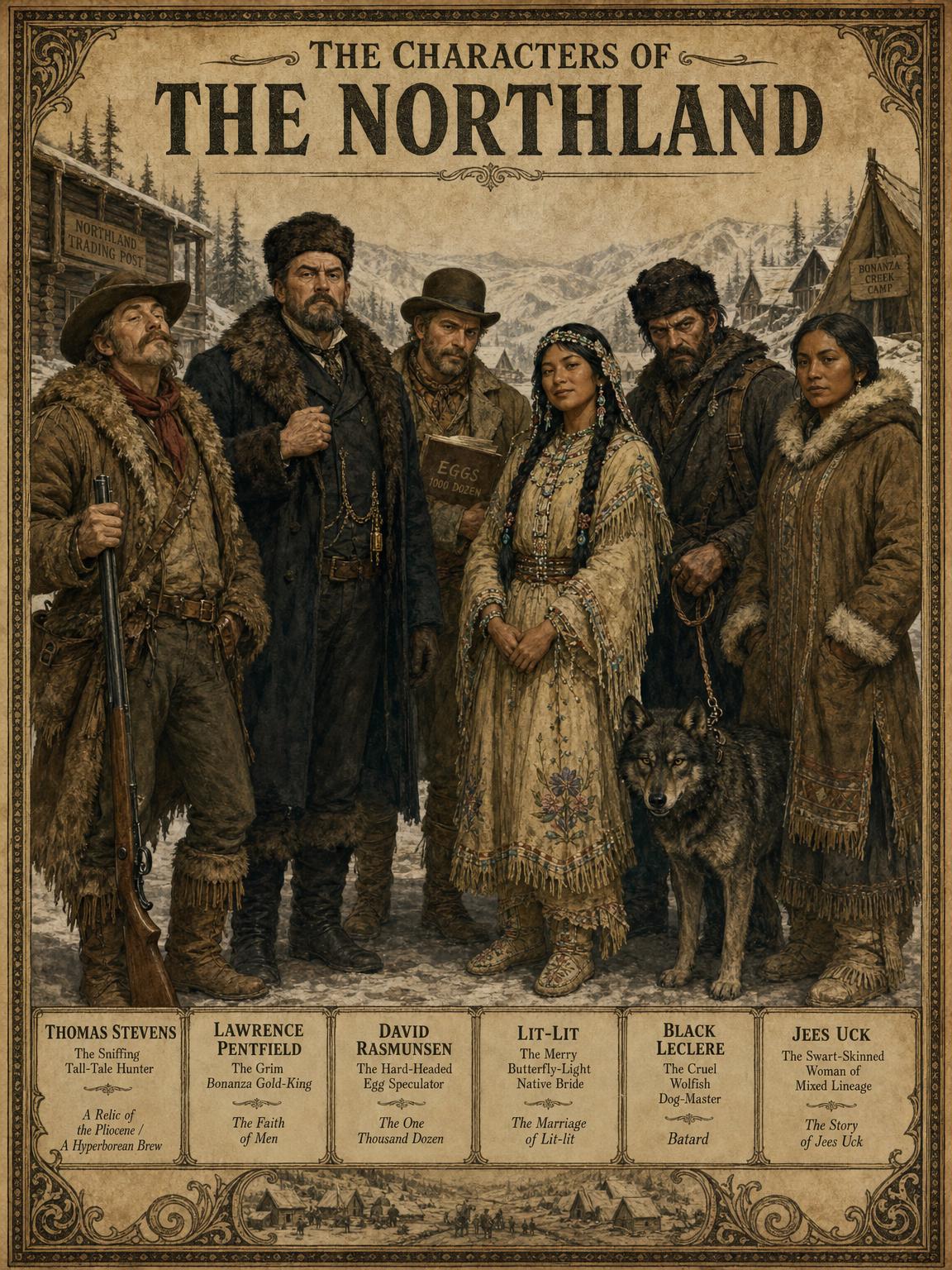 The Characters of the Northland — the standout figures from across the eight tales