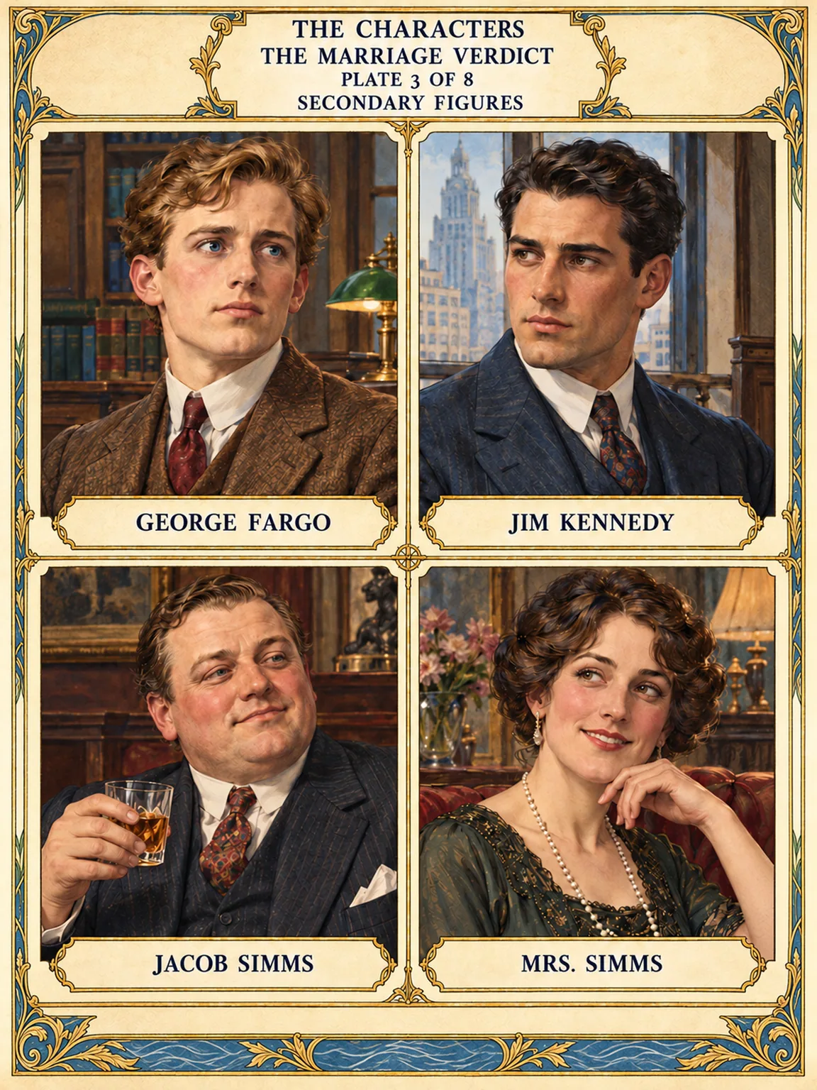 The Characters — Louise’s Family and the Legal Circle