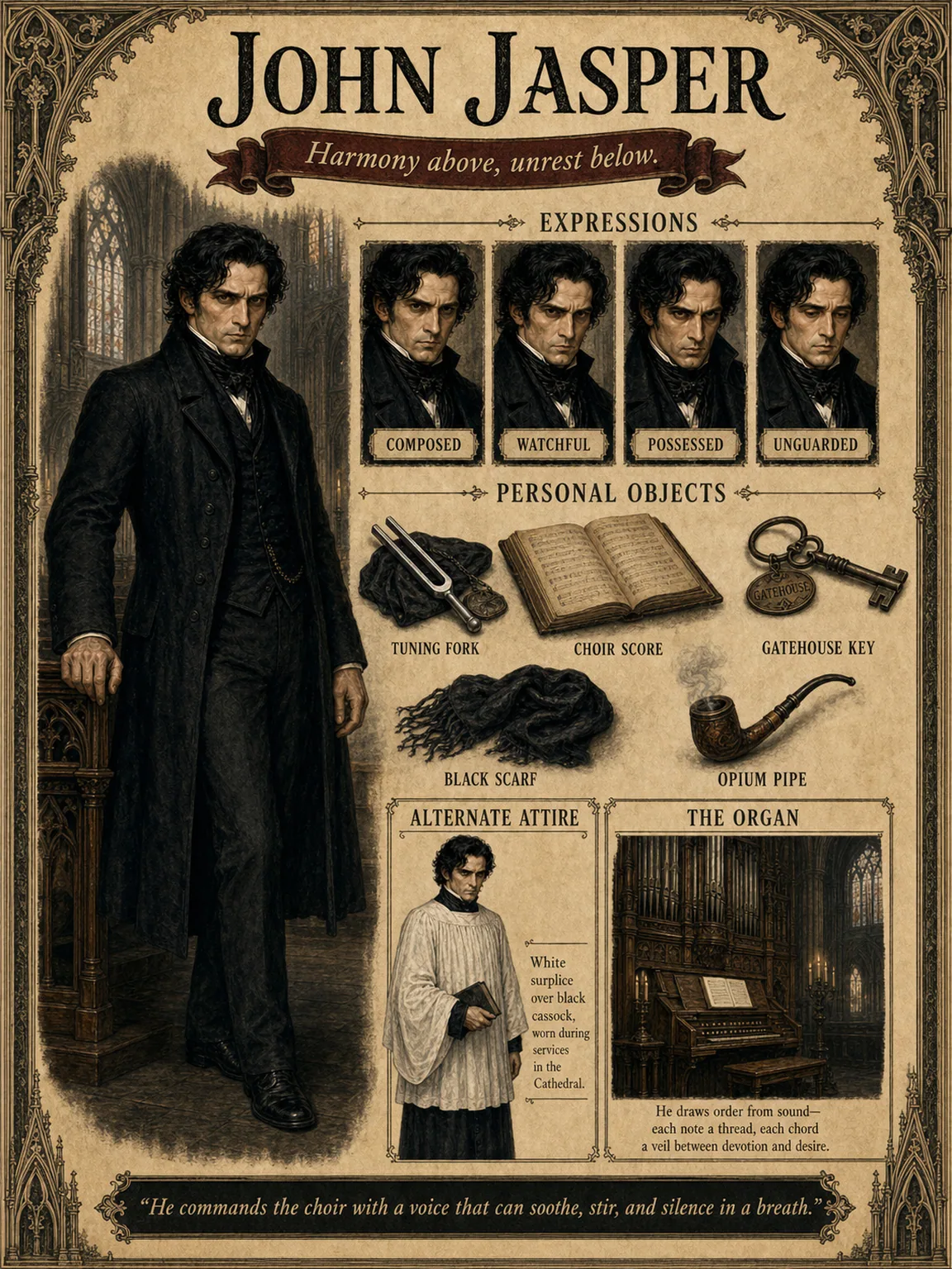The Mystery of Edwin Drood — illustrated plate
