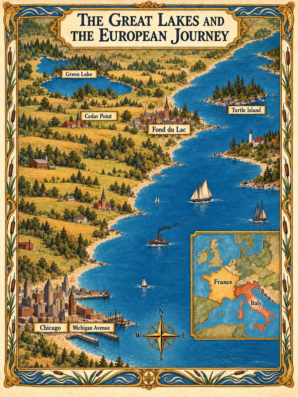The Great Lakes and the European Journey