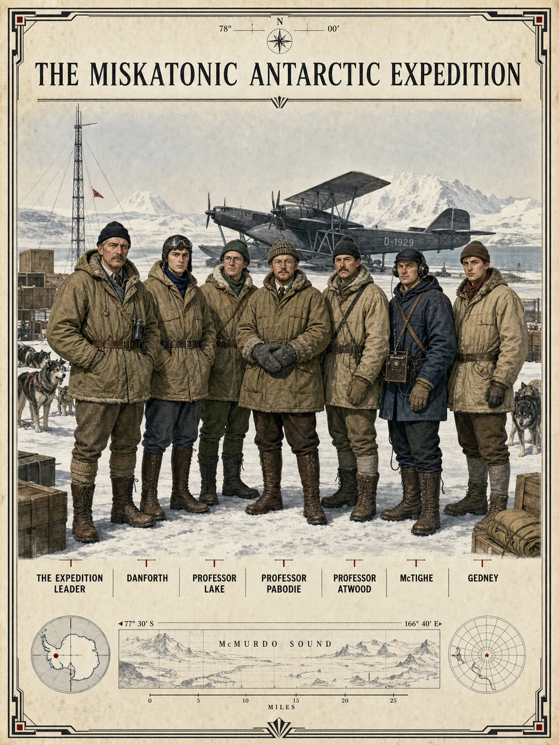 The Miskatonic Antarctic Expedition