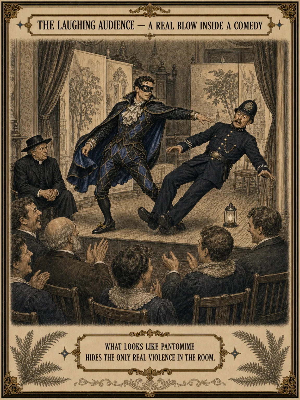 The Laughing Audience — A Real Blow Inside a Comedy