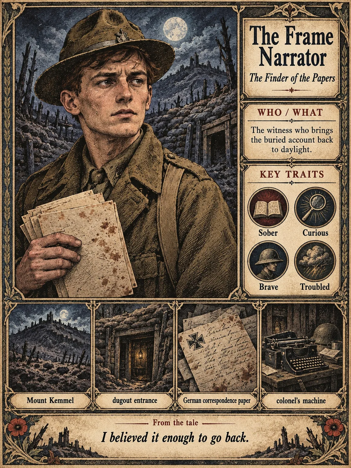 The Frame Narrator — Profile